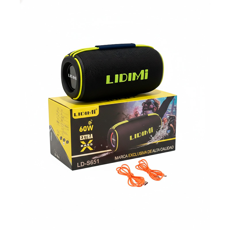 Parlante Bluetooth Portátil Lidimi LD-S651 60W - Vista 1