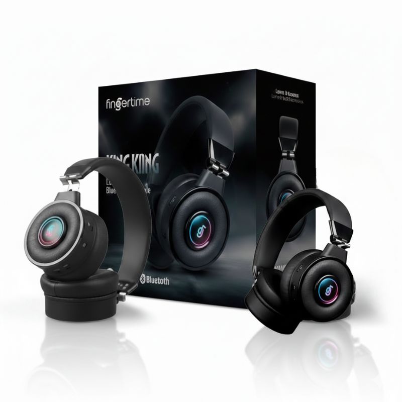 Audífonos Inalámbricos Gamer Bluetooth 5.0 Fingertime King Kong - Vista 1