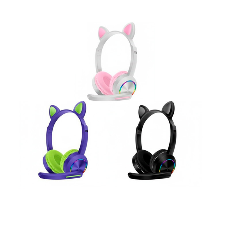 Audífonos Gamer Orejas de Gato AKZ-020 - Vista 1