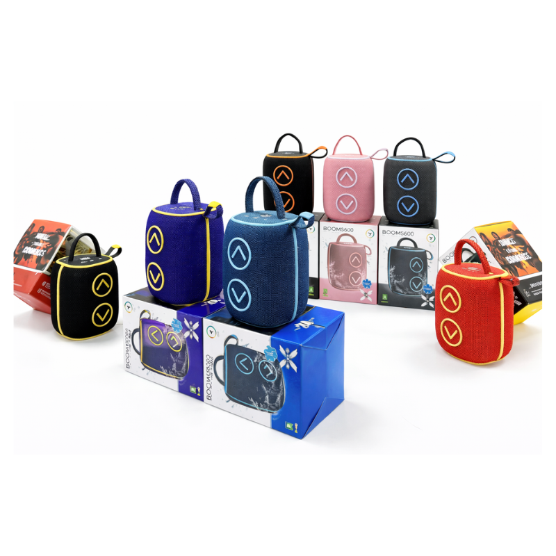 Parlante Bluetooth BOOM S580 Portátil 10W con Radio FM, USB y TF - Vista 1