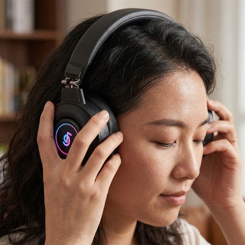 Audífonos Inalámbricos Gamer Bluetooth 5.0 Fingertime King Kong - Vista 4