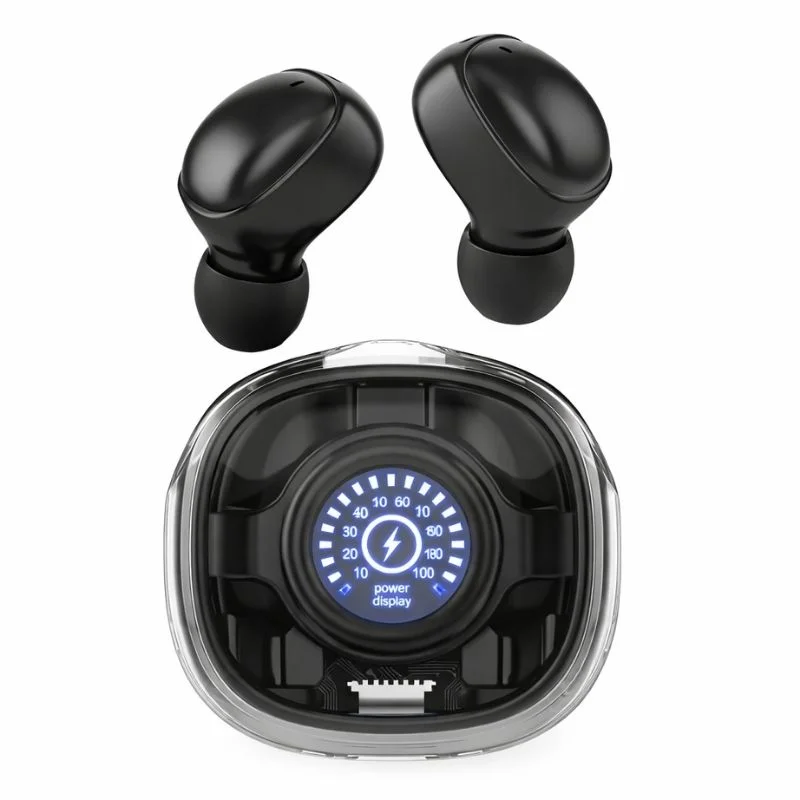 Audífonos inalámbricos marca M26 con tecnología Bluetooth 5.3, diseño de "chupón" - Vista 2