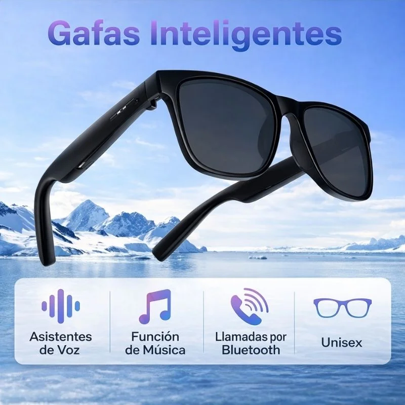 Smart Watch/Gafas bluetooh con Parlante LAXAS FIT - Vista 2
