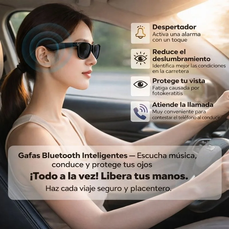 Smart Watch/Gafas bluetooh con Parlante LAXAS FIT - Vista 3