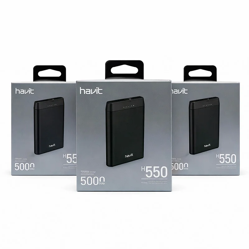 Cargador Portátil Havit H550 5000mAh 2 Puertos USB - Vista 2