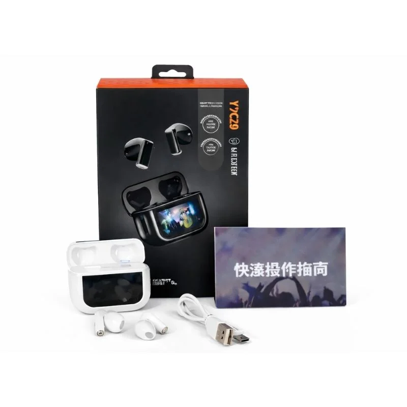 Audifono bluetooh YX29 Con Pantalla Inteligente - Vista 2