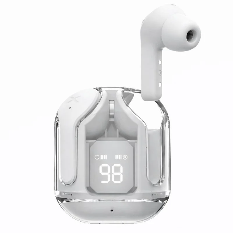 Audifono Bluetooh AIR-31 Diseño Aestetic Cristal - Vista 3