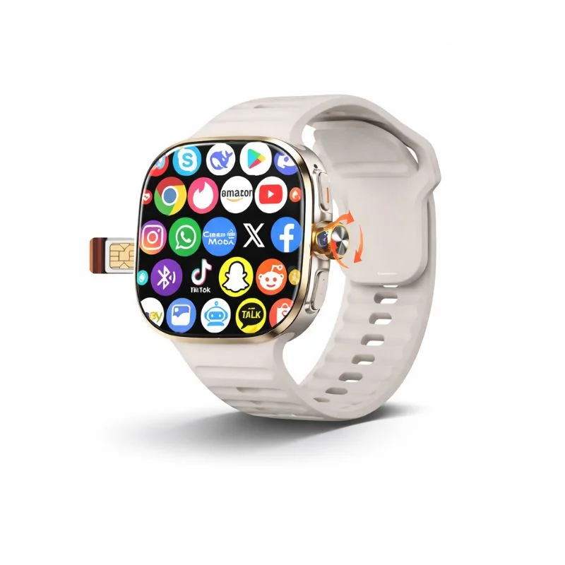 Smartwatch M99 Inteligente con Pantalla AMOLED 2.16”, 4G, WiFi y 128GB - Vista 2