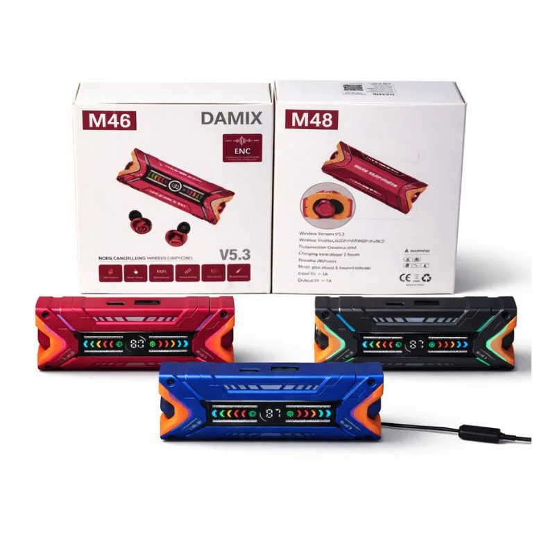 Audífono Gamer M48 Bluetooth 5.3 con Puerto de Carga, HiFi 9D y ENC - Vista 1