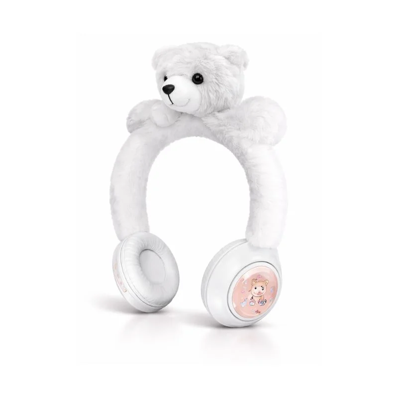 Audífonos Bluetooth WBK845 Diseño Peluche con Luces y Puerto Tipo C - Vista 3