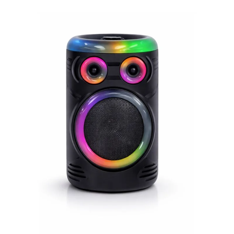 Parlante Bluetooth MS-2061BT Tipo Torre con Luces RGB, USB y Micrófono - Vista 2