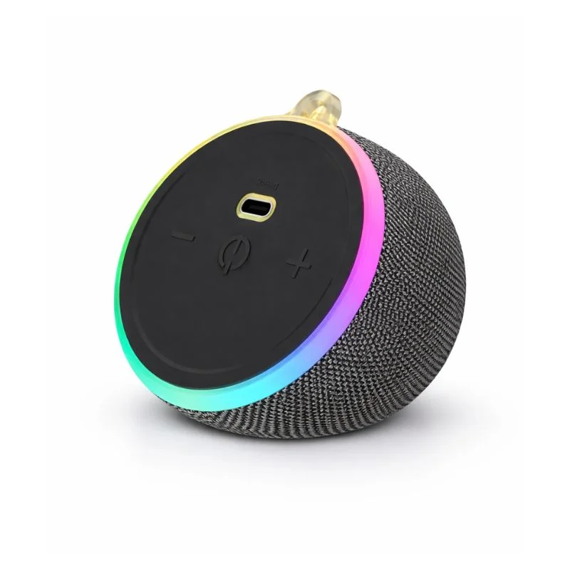 Parlante Mini Magnético Miccell VQ SP58 Bluetooth 5.3 con Luces RGB - Vista 3
