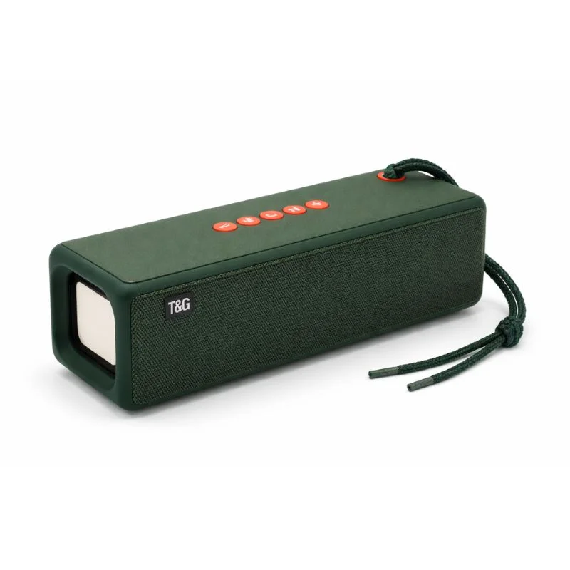 Parlante Bluetooth T&G TG271 Portátil con Radio FM, USB y TWS - Vista 2