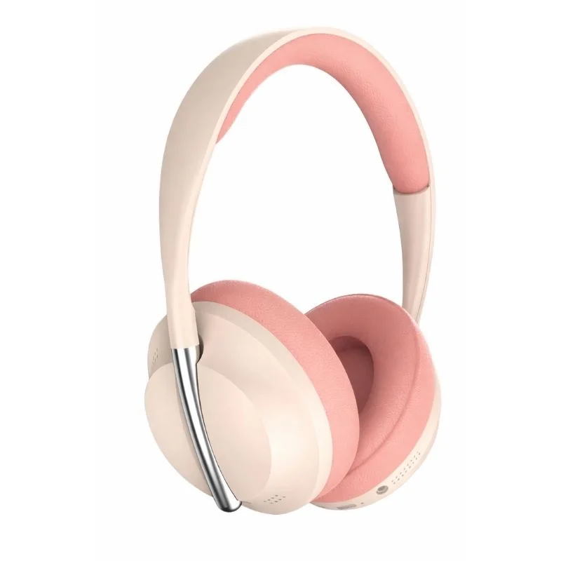 Audifono Bluetooh P7233 Tipo Vincha Solo ROSADO  - Vista 2