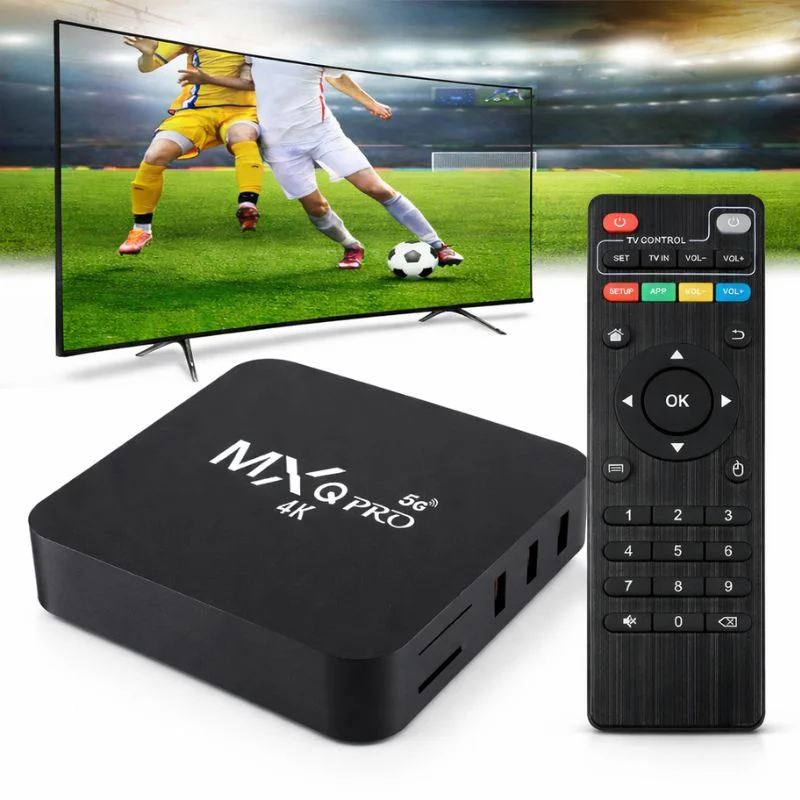 TV Box MXQ Pro 4K Android con WiFi, HDMI y Reproductor Multimedia - Vista 3