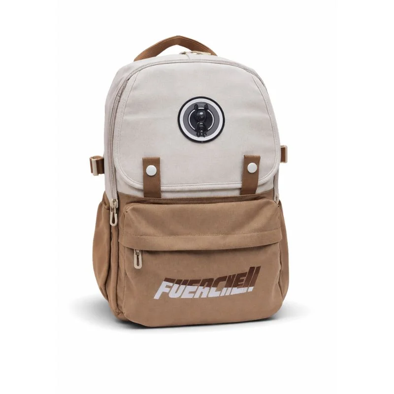 Mochila Urbana Fuencili Bicolor con Amplio Espacio y Bolsillos Laterales - Vista 1