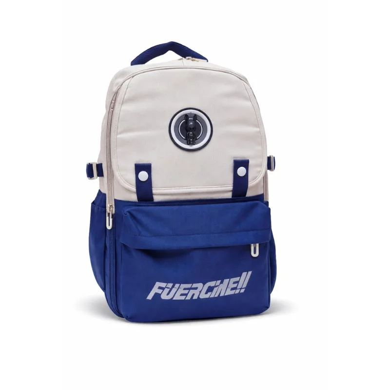 Mochila Urbana Fuencili Bicolor con Amplio Espacio y Bolsillos Laterales - Vista 2