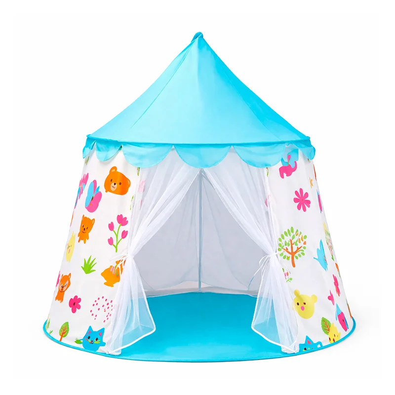 Carpa Castillo Princesas Infantil 125x90x125 cm – Tienda de Juego Plegable para Niñas  - Vista 2