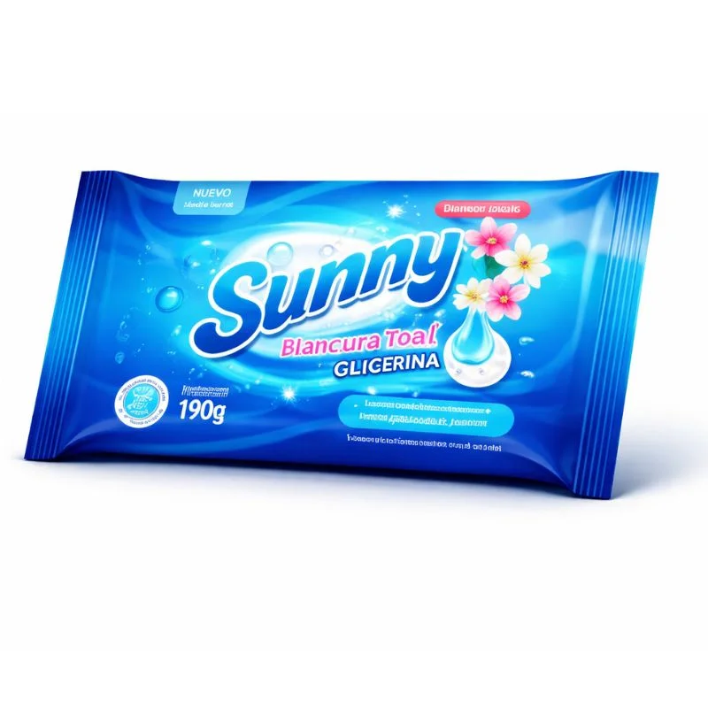Jabón Sunny 190 g Aroma Floral con Glicerina para Lavado de Ropa - Vista 2
