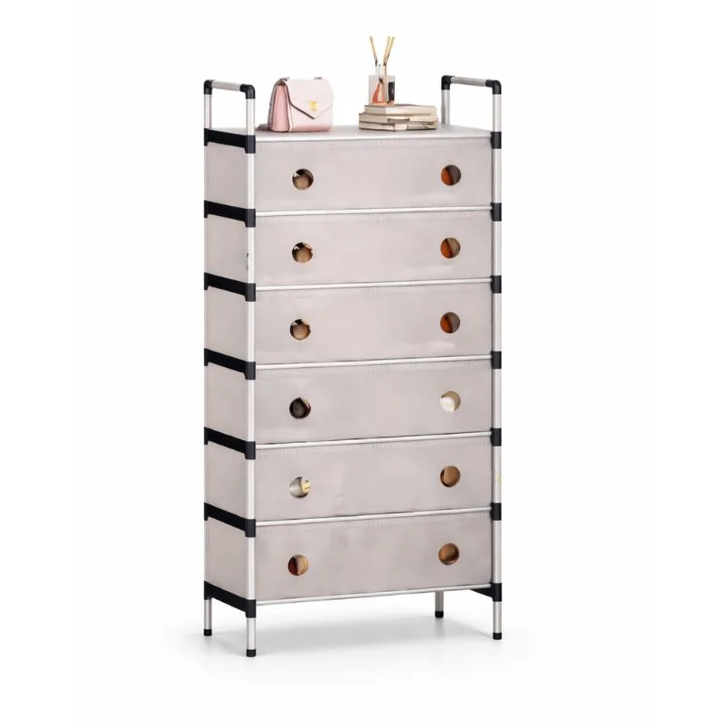 Zapatera Organizadora de 7 Niveles con Estructura Metálica Desmontable - Vista 1