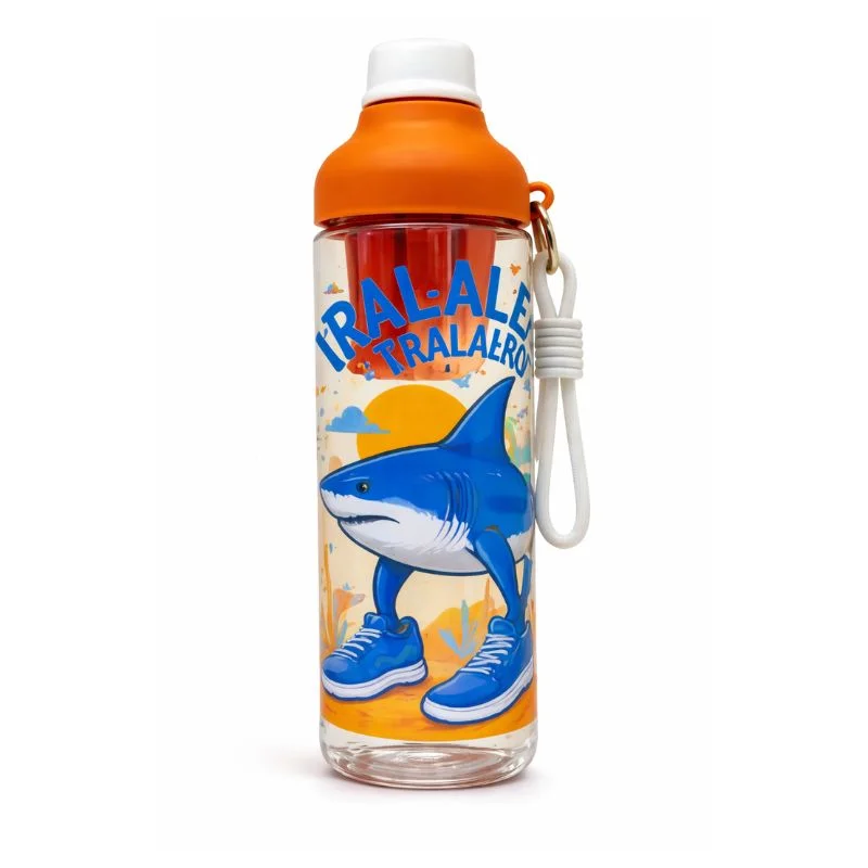 Tomatodo Brainrot 750 ml para Niños con Chupón y Correa de Mano - Vista 1