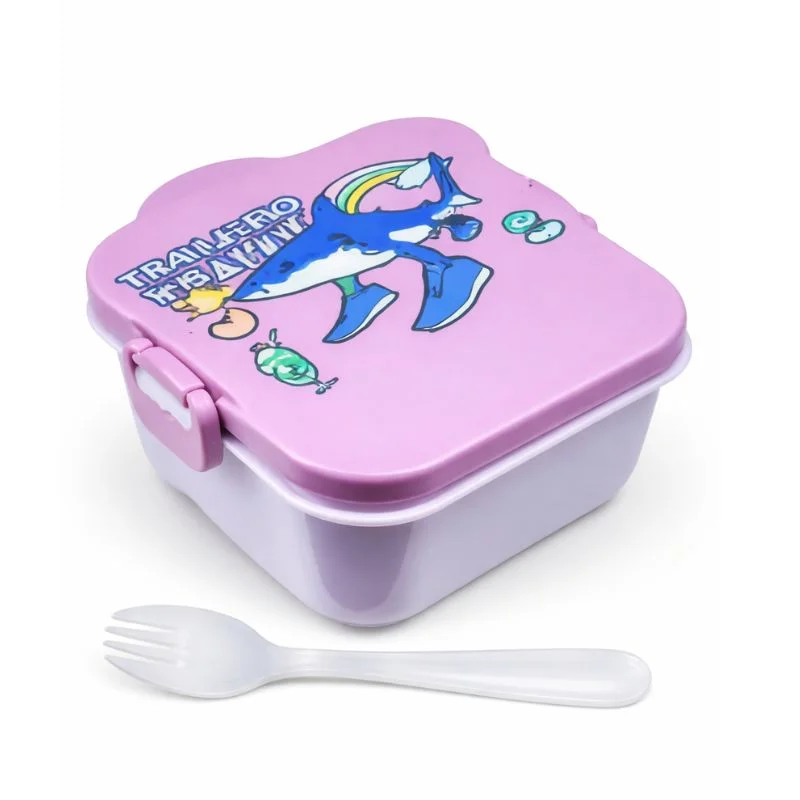 Set de Táper Brainrot D 625 ml con Cuchara 2 en 1 para Lonchera - Vista 2