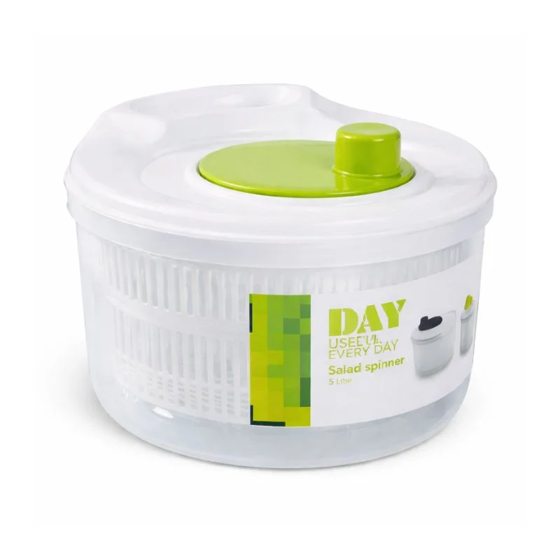 Secador Manual de Verduras 600 ml con Escurridor para Ensaladas - Vista 2
