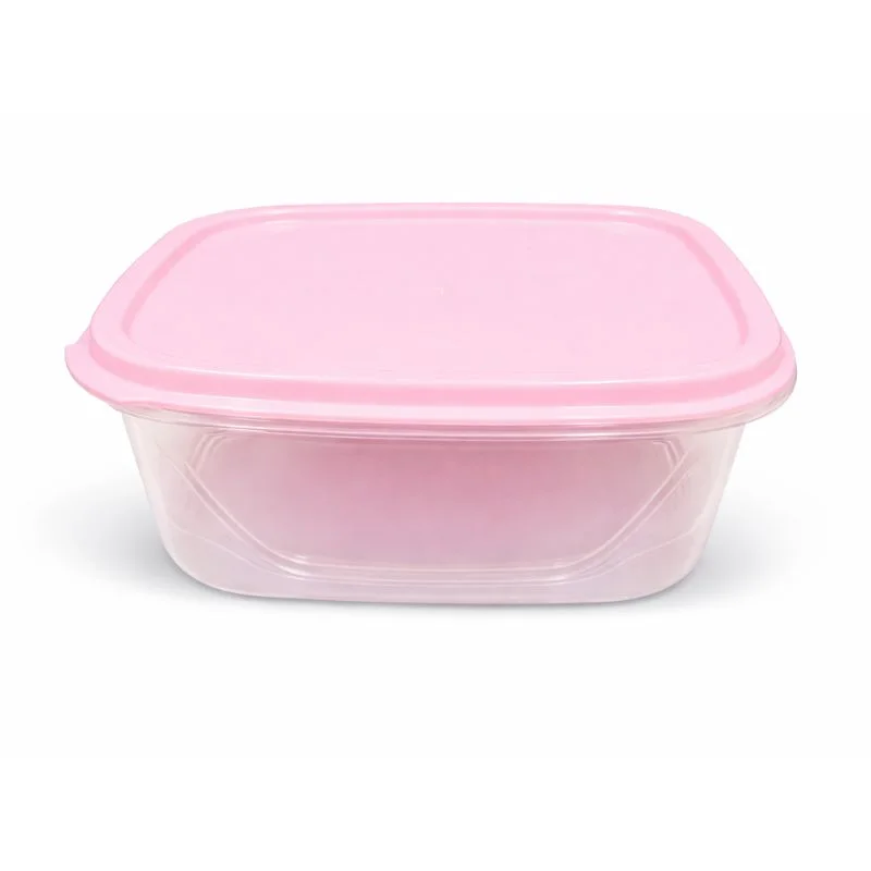 Set de Táperes Rectangulares 7 Piezas con Tapa para Alimentos - Vista 1