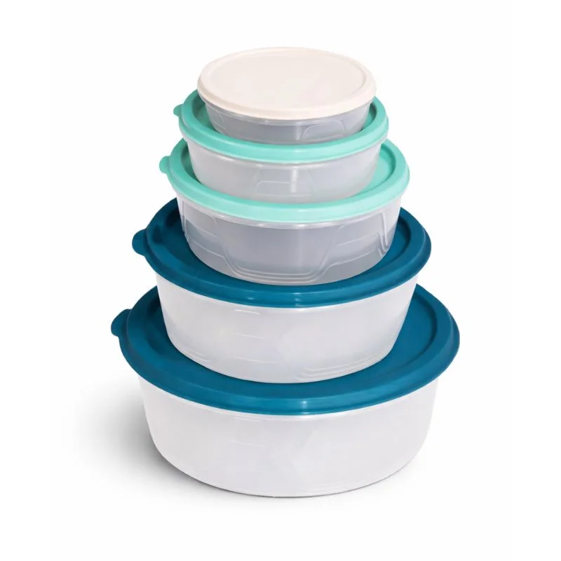 Set de Tapers Circulares Verde x 7 Piezas | Plástico - Vista 3