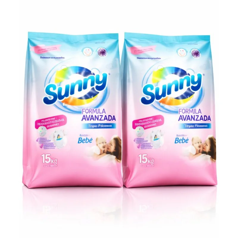 Detergente en Polvo Sunny 15 Kg Aroma Bebé | Fórmula Avanzada - Vista 3