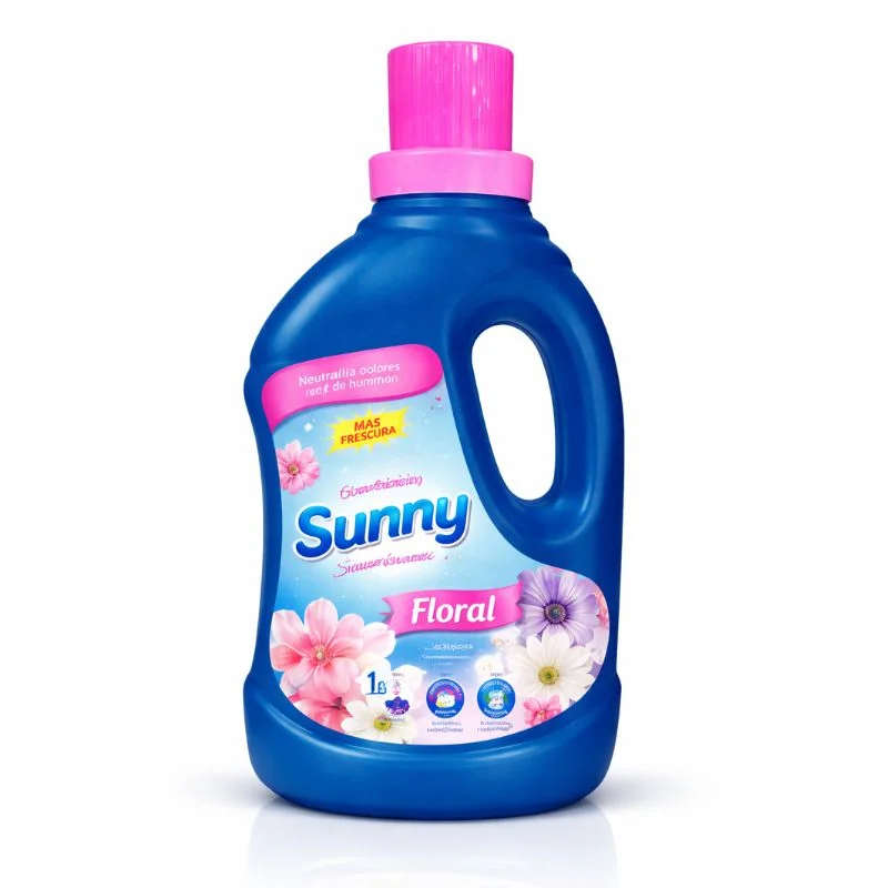Suavizante de Ropa Sunny 1 Litro | Aroma Floral y Bebé - Vista 2