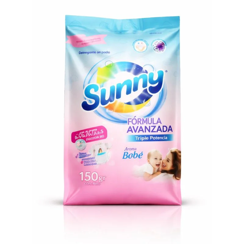 Detergente en Polvo Sunny 150 gr Aroma Bebé | Fórmula Avanzada - Vista 1