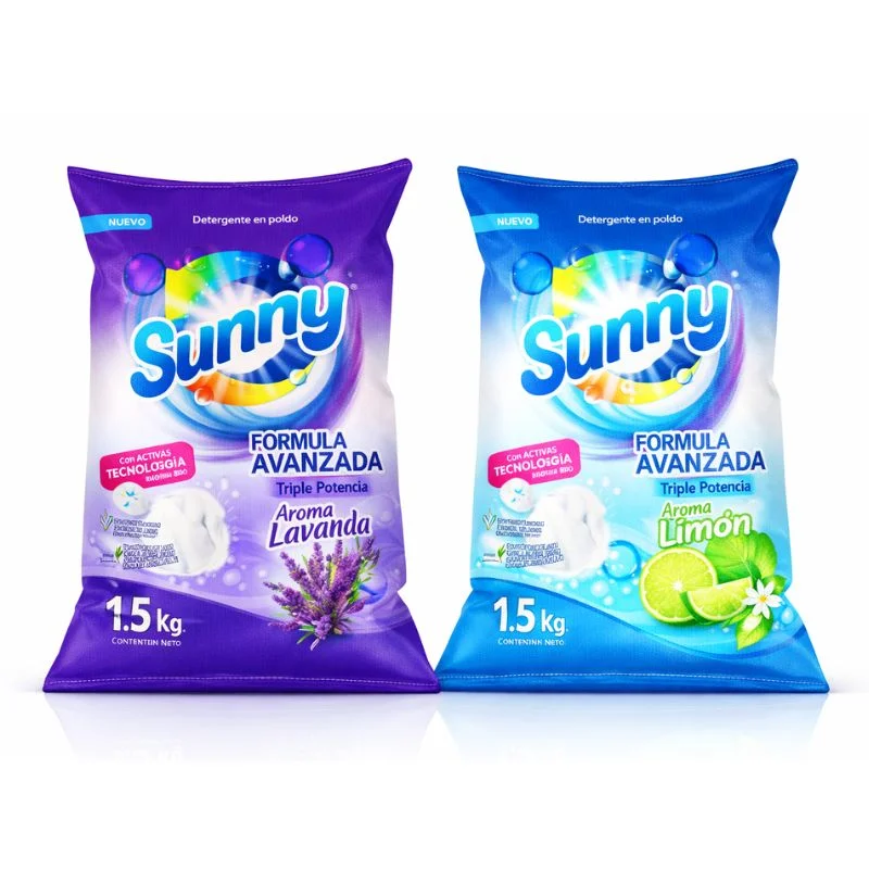 Detergente en Polvo Sunny 15 Kg | Aroma Lavanda y Limón - Vista 3