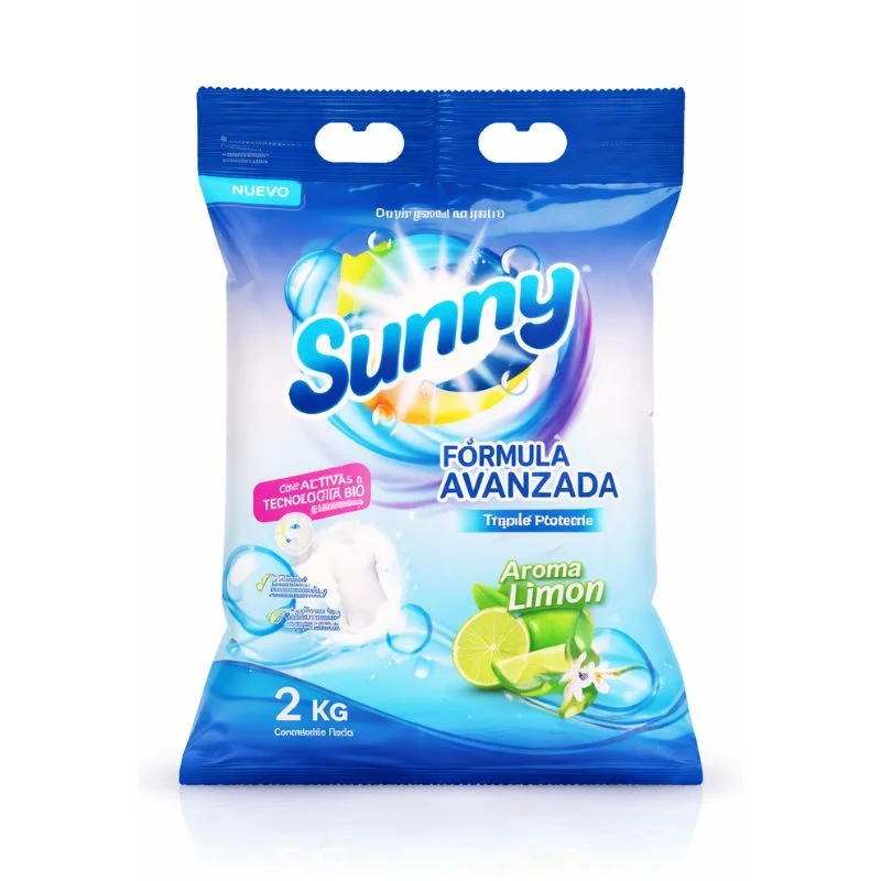 Detergente en Polvo Sunny 2 Kg | Aroma Lavanda y Limón - Vista 1