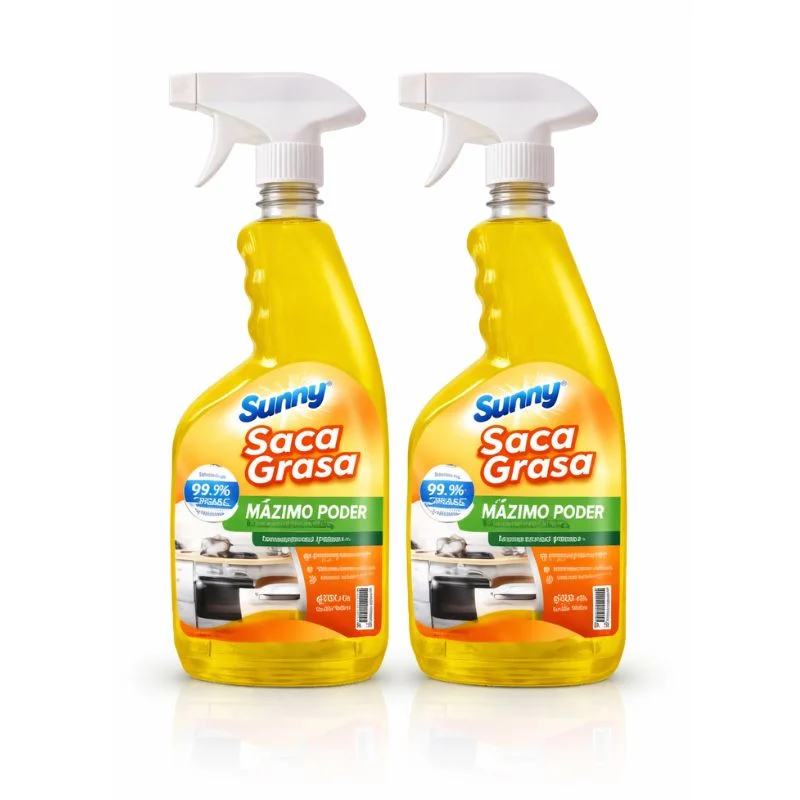 Saca Grasa Antibacterial Sunny 650 ml | Desengrasante Multiusos - Vista 3