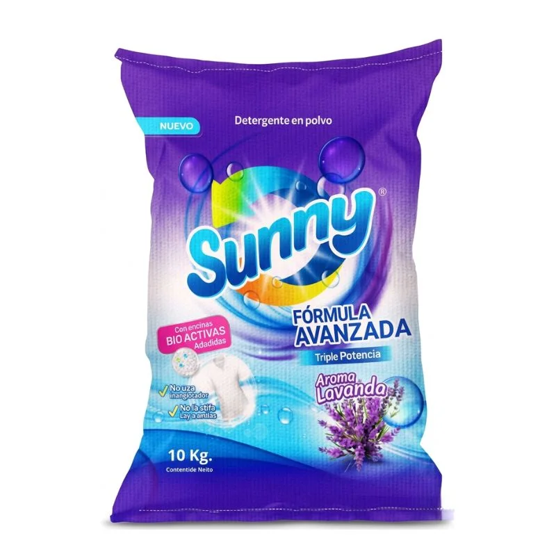 Detergente Sunny 10kg: Triple Potencia y Ahorro para tu Hogar - Vista 2