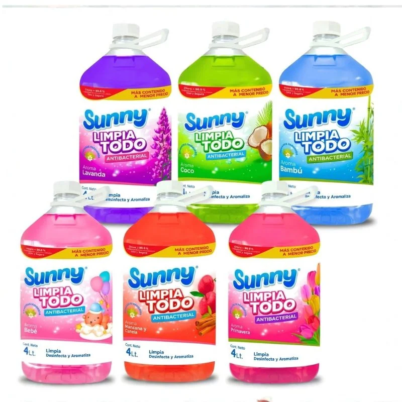 Sunny Limpiatodo Antibacterial 4L | Limpieza y Desinfección al Mejor Precio - Vista 3