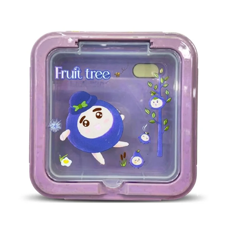 Loncheras Kawaii  Fruit Tree | Táperes Cuadrados Premium - Vista 2