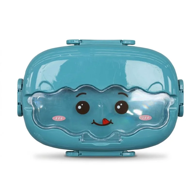 Set de Táper Helado Kawaii 625ml | Lonchera con 4 Divisiones y Cuchara - Vista 2