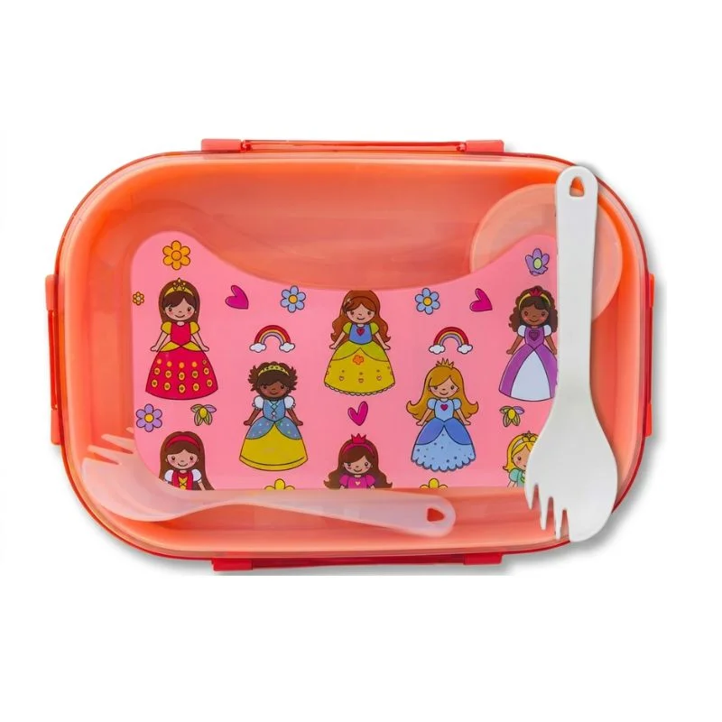 Lonchera Organizadora Kawaii 1.2 Litros | 3 Divisiones y Cubiertos - Vista 3