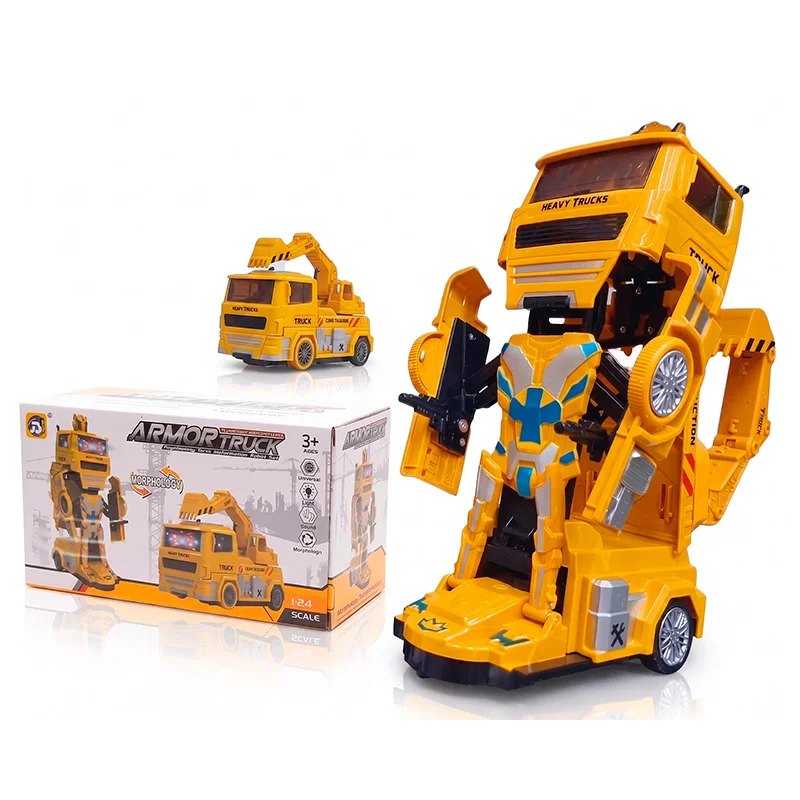 Juguete Camión de Construcción Transformer Jumbo con Luz y Sonido - Vista 1