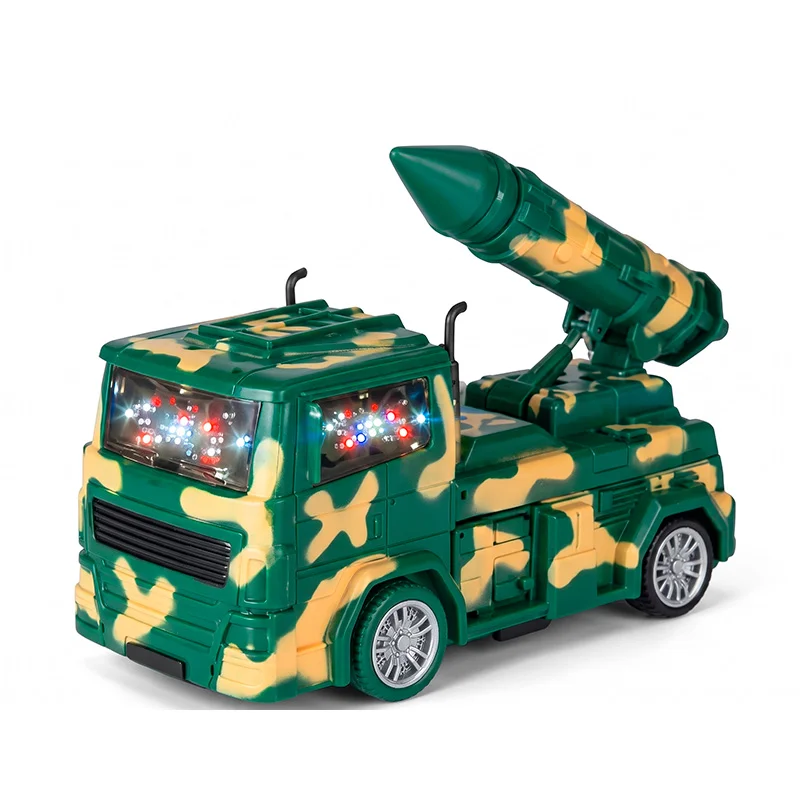 Juguete Camión Militar Misilero Transformer Jumbo Luz y Sonido - Vista 2