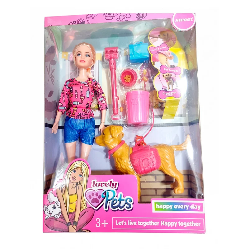 Set de Muñeca con Mascota y Accesorios - Vista 2