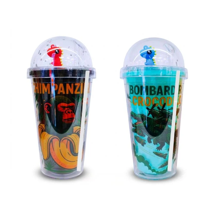 Tomatodos Brainrot 750 ML - Botellas Deportivas con Asa Ergonómica - Vista 3