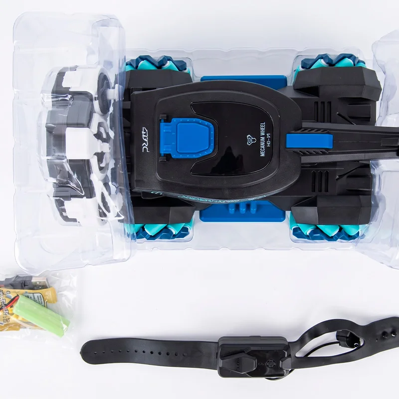 Tanque a Control Remoto 4x4 Lanza Hidrogel Dual con Pulsera - Vista 2