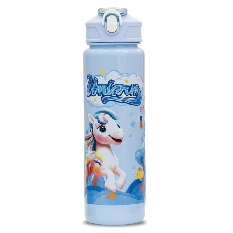 Tomatodo Unicornio Kawaii 750ml con Sorbete y Antiderrame | Botella Escolar para Niñas - Vista 1