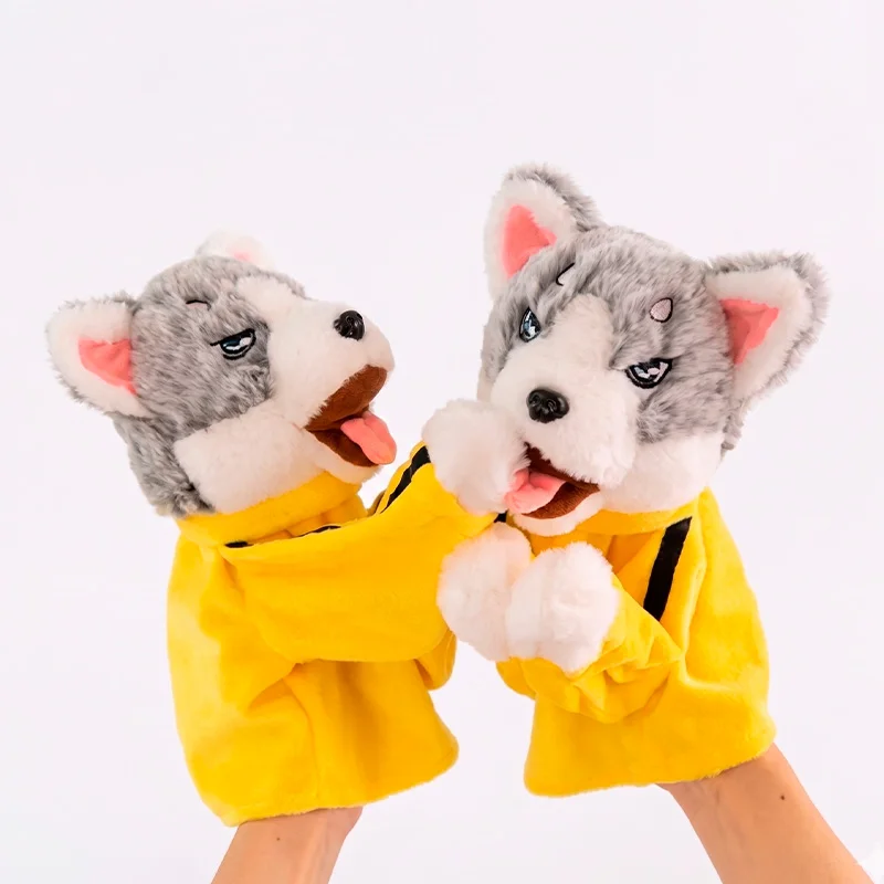 Peluche Perro Husky Boxeador Kung Fu con Sonido - Vista 1