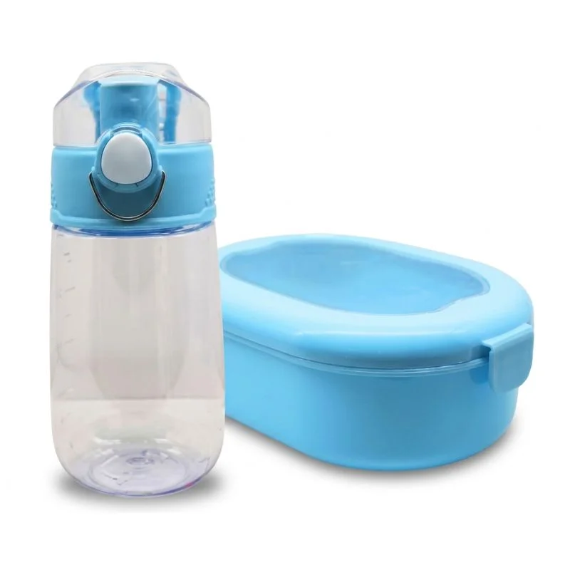 Set de Lonchera 900ml y Tomatodo Perrito Kawaii con Cubiertos - Vista 3