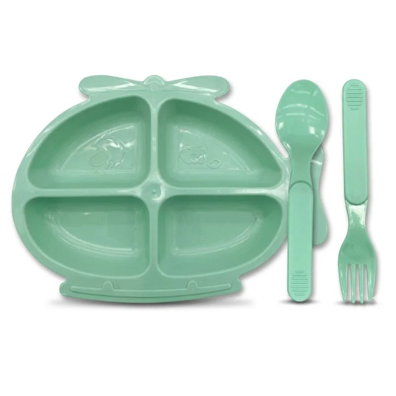 Set de Lonchera Kawaii 900ml con Divisiones y Tomatodo - Vista 2