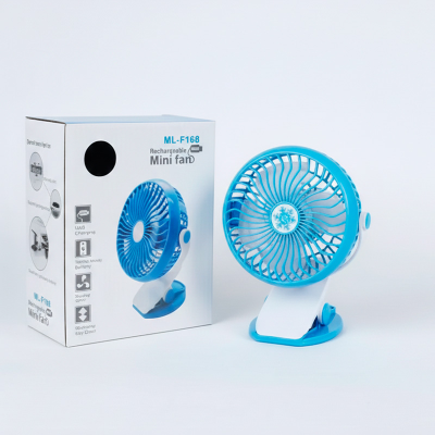 Mini Ventilador USB Recargable Portátil ML-F168